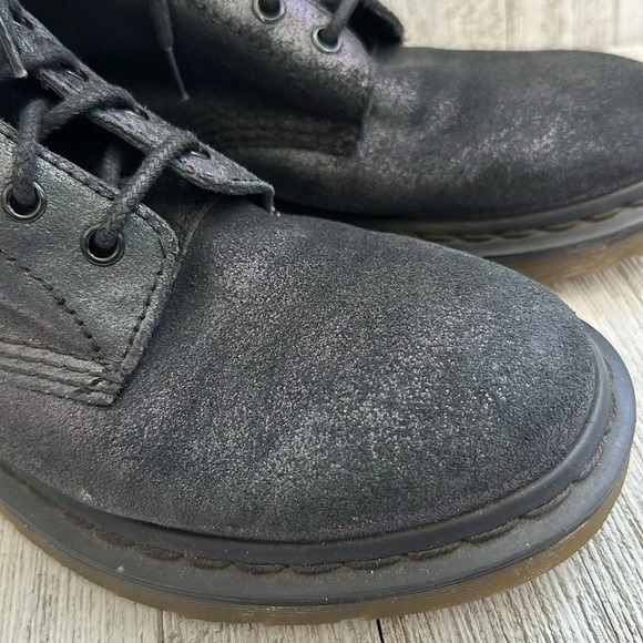 Doc Martens Pascal Metallic glitter laced up boots - Picture 3 of 8